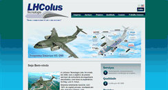 Desktop Screenshot of lhcolus.com.br